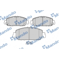 Тормозные колодки дисковые, комплект MANDO MBF015960 67SWY GL 1439979090