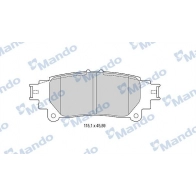 Тормозные колодки дисковые, комплект MANDO 5E5T70 7 1439979096 MBF015981