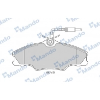 Тормозные колодки дисковые, комплект MANDO 1439979109 ZW7 VQRE MBF016011