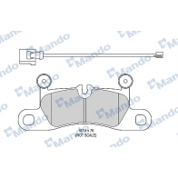 Тормозные колодки дисковые, комплект MANDO D5U43 S MBF016017 Porsche Cayenne (92A) 2 Кроссовер