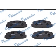 Тормозные колодки дисковые, комплект MANDO 1439979128 G TECM MPA15