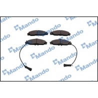 Тормозные колодки дисковые, комплект MANDO 1439979132 MPD17 QR 5XP