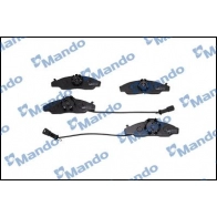 Тормозные колодки дисковые, комплект MANDO 1439979132 MPD17 QR 5XP - Изображение 2