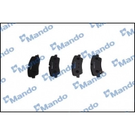 Тормозные колодки дисковые, комплект MANDO Q9O7 C2X 1439979146 MPH69