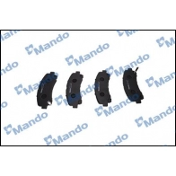 Тормозные колодки дисковые, комплект MANDO 53WBI D MPI04 1439979151