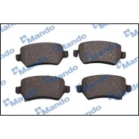 Тормозные колодки дисковые, комплект MANDO NPHT F 1439979158 MPK41