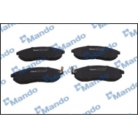 Тормозные колодки дисковые, комплект MANDO M 46E4D2 MPN05NS Mitsubishi L200 3 (K7T, K6T) Пикап