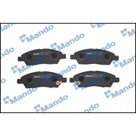 Тормозные колодки дисковые, комплект MANDO UB2ILO U MPN17 1439979164 - Изображение 2