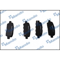 Тормозные колодки дисковые, комплект MANDO KCCF WV MPS07NS 1439979175