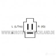 Генератор EUROTEC 4250294724236 6ZQ AA8 12060229 2571801