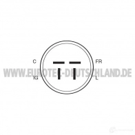 Генератор EUROTEC 2571663 12060065 CD6 2YZ8 4250294722799 - Изображение 4