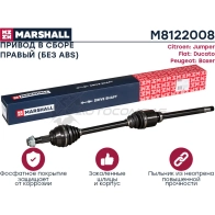 Вал приводной Citroen Jumper II 06-, Fiat Ducato III 06-, Peugeot Boxer II 06- MARSHALL 1441202201 M8122008 AHZ8H 9