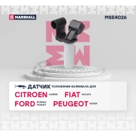 Датчик положения коленвала Citroen: Jumper II 06- Ford: Transit VII 02- Peugeot: Boxer II 06- MARSHALL MSE4026 1441202267 OMZ X3U