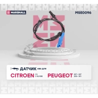 Датчик ABS Citroen: C3 II 09-, C-Elysee 12- Peugeot: 207 06-, 207 06-, 208 I 12-, 301 12- MARSHALL MSE0096 1441202321 M IHP6 - Изображение 2