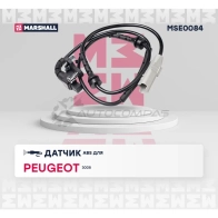 Датчик ABS Peugeot: 3008 I 09- MARSHALL 1441202325 MSE0084 K0QUZ A - Изображение 2