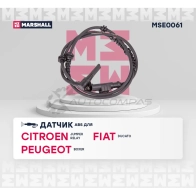 Датчик ABS Citroen: Jumper II 01-, Relay 06- Fiat: Ducato II 94- Peugeot: Boxer II 06- MARSHALL 1441202375 MSE0061 N FR5MT - Изображение 2