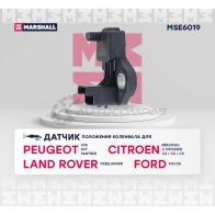 Датчик положения коленвала Citroen: Berlingo I 96-, C4 I 04- Ford: Focus I, II 03- Peugeot: 308 I 07- MARSHALL MSE6019 LQ SOF5X 1441202467