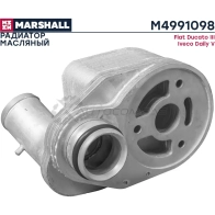 Радиатор масляный Fiat Ducato III 06-, Iveco Daily V 11- MARSHALL M4991098 1441202564 3MHO H2