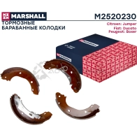 Тормозные колодки барабанные Citroen Jumper I 94-, Fiat Ducato II, III 94-, Peugeot Boxer I 94- MARSHALL 0W C3JT 1437234474 M2520230 - Изображение 2