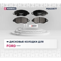 Тормозные колодки дисковые Ford Transit VI 00- MARSHALL M2623577 0 2ECO2W 1437232863 - Изображение 2