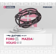 Датчик ABS Ford: Focus II 04- Mazda: 3 I, II 03- Volvo: C30 06-, C70 II 06-, S40 II 04-, V50 04- MARSHALL MSE0083 FRTR EKB 1441202729 - Изображение 2