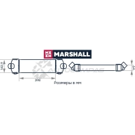 Интеркулер Ford Transit VII 06- MARSHALL M4982004 TX SKHE 1441202746 - Изображение 2