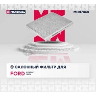 Фильтр салонный угольный Ford Ecosport 14-, Fiesta VI, VII 08- MARSHALL MC8746K 1441202975 CIUK L - Изображение 2