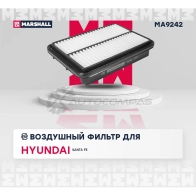 Фильтр воздушный Hyundai Santa Fe I 00- MARSHALL MA9242 1441203566 1 SGHRIK - Изображение 2