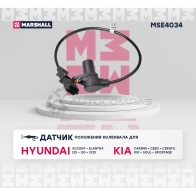 Датчик положения коленвала Hyundai: Accent III, IV 05-, Elantra IV 06- Kia: Rio II, III 05- MARSHALL MSE4034 6QAJX CA 1441203596