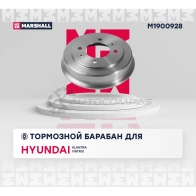 Барабан тормозной Hyundai Elantra III 00-, Matrix I 01- MARSHALL M1900928 G ZZS0E 1441203688 - Изображение 2