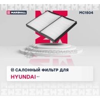 Фильтр салонный Hyundai H-1 I, II 97- MARSHALL MC1504 RGI VOS 1441204014 - Изображение 2