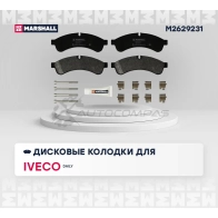 Тормозные колодки дисковые Iveco Daily IV-VI 06-