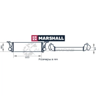 Интеркулер Iveco Daily V 11- MARSHALL 1441204062 JJ 7OL M4982005 - Изображение 2