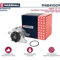 Водяной насос (помпа) Jaguar XF I 08-, Land Rover Discovery IV 09-, Range Rover Sport I, II 09- MARSHALL M4841009 F V8FFG 1441204203 - Изображение 2