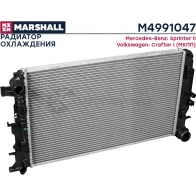 Радиатор охлаждения двигателя MB Sprinter II 06-, VW Crafter I 06- (МКПП) MARSHALL LB NYX3S 1441204501 M4991047 - Изображение 1