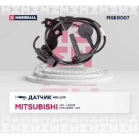 Датчик ABS Mitsubishi: ASX 09-, Lancer X 07-, Outlander II, III 06-, RVR 91- MARSHALL ORD D9 1441204719 MSE0007 - Изображение 2