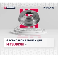 Барабан тормозной Mitsubishi L200 III 96- MARSHALL 1441204739 M1900933 YI4 BVO - Изображение 2