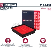 Фильтр воздушный Nissan Micra II, III 92-, Note I 06- MARSHALL ANJRT D MA4181 1437234558 - Изображение 2