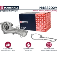 Водяной насос (помпа) Nissan Almera II 00-, Primera II, III 96-, Sunny IV 97- MARSHALL M4832029 A2CI S 1441204819 - Изображение 2