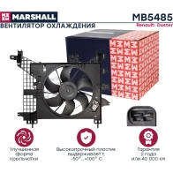 Вентилятор радиатора Renault Duster I 10- MARSHALL W 48XDE7 MB5485 1441205067 - Изображение 3