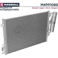 Радиатор кондиционера Renault Logan I 04-, Clio II 98-, Kangoo I 97- MARSHALL 1441205176 M4991085 8GZ 73JN
