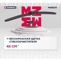 Щетка стеклоочистителя 18”, 45 см hook, side pin, push,pinch button 19 mm MARSHALL MW8619 8 CGBFEN 1441205856 - Изображение 2