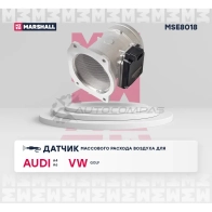Датчик массового расхода воздуха Audi: A4 (B5) 94-, A6 (C5) 95- Volkswagen: Golf III, IV 91- MARSHALL 1441205914 HKQ JD MSE8018