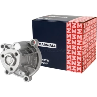 Водяной насос (помпа) Skoda Fabia I, II 01-, Rapid I 12-, Rommster 06-, VW Polo IV, V 02- MARSHALL 1441205928 M4841007 2 7NPP - Изображение 1