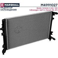 Радиатор охлаждения двигателя Skoda Octavia II (A5) 04-, Yeti 09-, VW Golf VI 08-, Passat (B6, B7) 05- MARSHALL 1441206061 M4991027 26 RX71 - Изображение 1