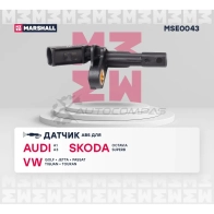 Датчик ABS Audi: A3 (8P) 03- Skoda: Octavia II 04- VW: Golf V, VI 03-, Passat V 05- MARSHALL 1441206121 MSE0043 HUSRU HA - Изображение 2