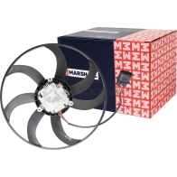 Вентилятор радиатора Skoda Octavia (A5) 04-, VW Jetta V 05-, VW Passat (B6) 05-, Golf V, VI 03-, MARSHALL 1441206123 2ZO X0F2 MB8296