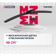 Щетка стеклоочистителя 19”, 48 см hook, side pin, push,pinch button 19 mm MARSHALL MW4982 1441206127 YC ZT6VQ - Изображение 2