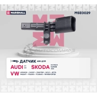 Датчик ABS Audi: A1 (8X) 10-, A3 (8P) 03- Skoda: Octavia II 04- 09- VW: Passat V, VI 05- MARSHALL MSE0029 1441206656 PJ6A D - Изображение 2