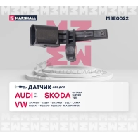 Датчик ABS Audi: A1 (8X) 10-, A3 (8P) 03- Skoda: Octavia II 04- 09- VW: Passat V, VI 05- MARSHALL 1441206658 MSE0022 5OQ ZJMS - Изображение 2